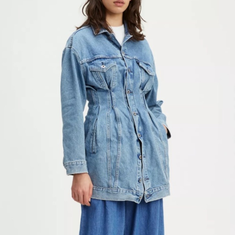 LEVIS Denim Trucker Jacket Dress